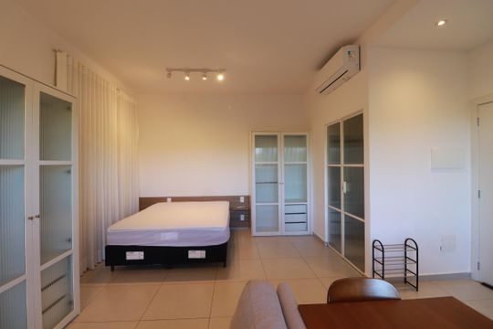 Quarto/Sala de apartamento para alugar com 1 quarto, 42m² em Jardim Nova Alianca Sul, Ribeirão Preto