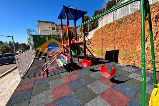 Área comum - Playground de apartamento para alugar com 2 quartos, 46m² em Vila Santo Antonio do Portao, Cotia