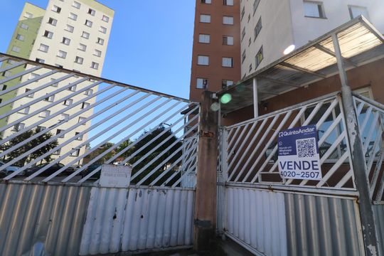 Fachada e portaria de apartamento à venda com 2 quartos, 50m² em Jardim Vila Formosa, São Paulo