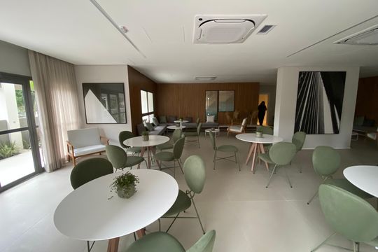 Área comum de apartamento à venda com 2 quartos, 80m² em Butantã, São Paulo