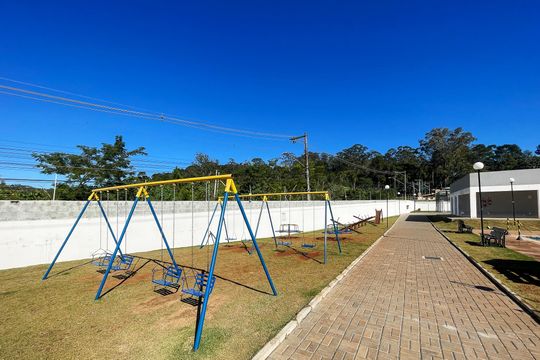 Área comum - Playground de casa de condomínio para alugar com 2 quartos, 57m² em Jardim Sandra, Cotia