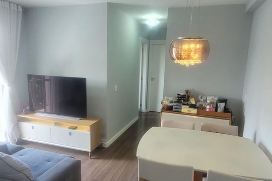Sala de apartamento à venda com 2 quartos, 54m² em Vila Industrial (Campinas), Campinas