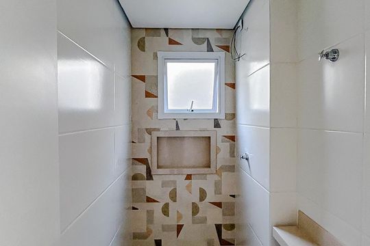 Banheiro de apartamento à venda com 1 quarto, 34m² em Chácara Santo Antônio (zona Leste), São Paulo