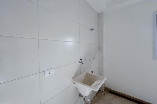 Cozinha e Área de Serviço de apartamento à venda com 1 quarto, 34m² em Chácara Santo Antônio (zona Leste), São Paulo