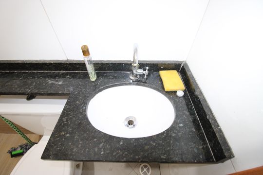 Banheiro de apartamento para alugar com 2 quartos, 32m² em Vila Brasil, São Paulo