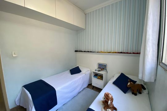 Quarto 2 de apartamento à venda com 2 quartos, 114m² em Chácara, Betim