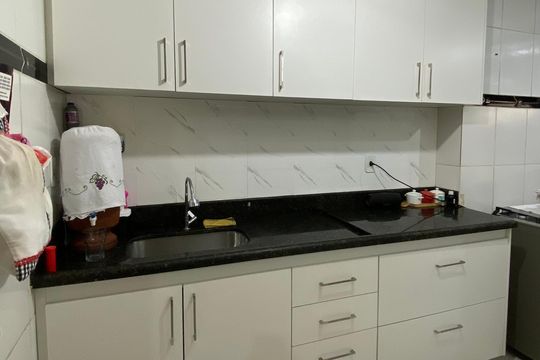 Cozinha de apartamento à venda com 2 quartos, 114m² em Chácara, Betim