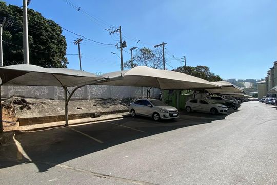 Garagem de apartamento à venda com 2 quartos, 114m² em Chácara, Betim