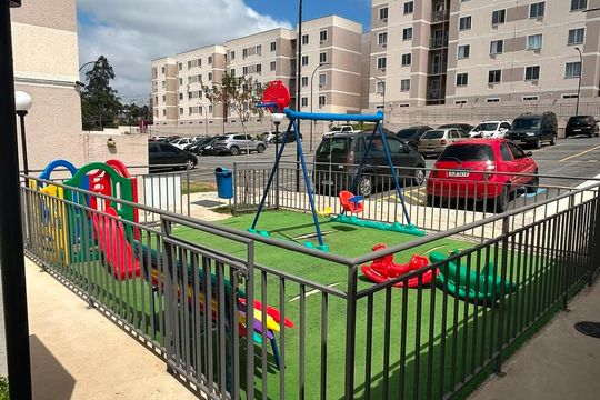 Área externa de apartamento para alugar com 2 quartos, 87m² em Caucaia do Alto, Cotia
