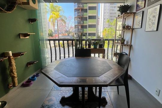 Varanda de apartamento à venda com 3 quartos, 75m² em Pompeia, São Paulo