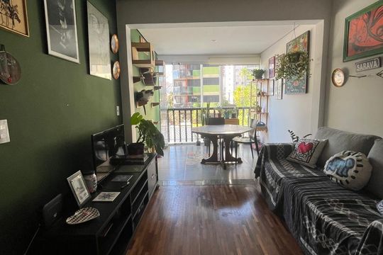 Sala de apartamento à venda com 3 quartos, 75m² em Pompeia, São Paulo