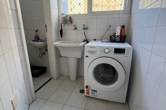 Área de serviço de apartamento à venda com 3 quartos, 75m² em Pompeia, São Paulo