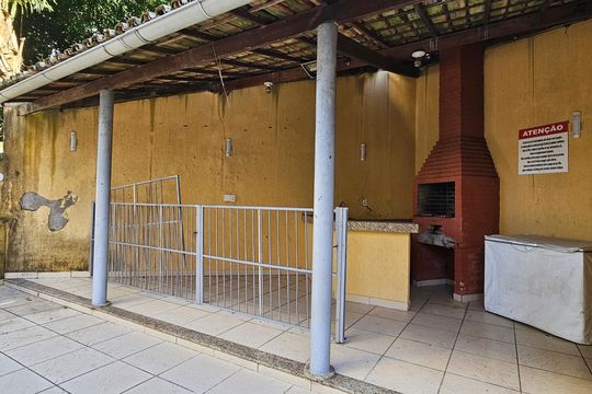 Área comum - Churrasqueira de apartamento para alugar com 2 quartos, 78m² em Brotas, Salvador