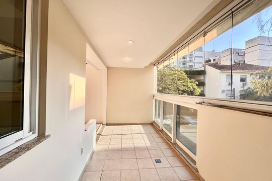 Varanda da Sala de apartamento para alugar com 2 quartos, 90m² em Lagoa, Rio de Janeiro