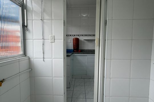Área de Serviço de apartamento para alugar com 2 quartos, 70m² em José Menino, Santos