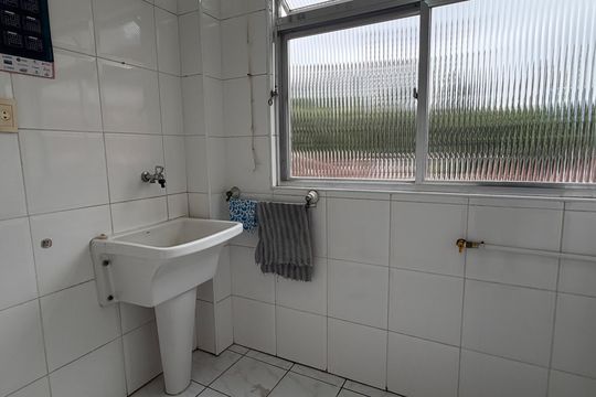 Área de Serviço de apartamento para alugar com 2 quartos, 70m² em José Menino, Santos