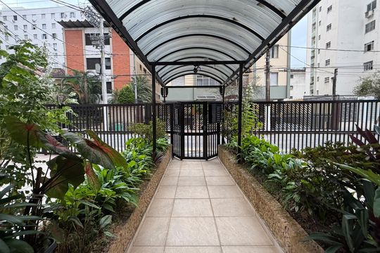 Área comum de apartamento para alugar com 2 quartos, 70m² em José Menino, Santos