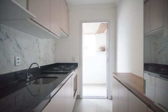 Cozinha de apartamento para alugar com 2 quartos, 58m² em Canudos, Novo Hamburgo