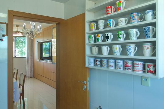 Cozinha de apartamento à venda com 3 quartos, 84m² em Paquetá, Belo Horizonte