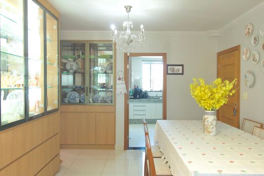 Sala de apartamento à venda com 3 quartos, 84m² em Paquetá, Belo Horizonte