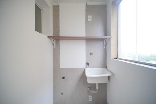 Área de Serviço de apartamento à venda com 2 quartos, 58m² em Canudos, Novo Hamburgo