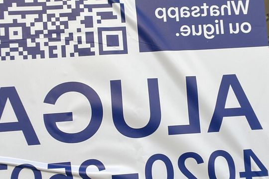 Placa de apartamento para alugar com 3 quartos, 95m² em Bonfim, Campinas