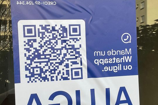 Placa de apartamento para alugar com 3 quartos, 95m² em Bonfim, Campinas