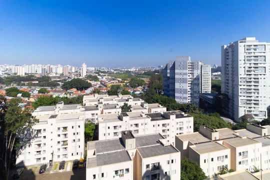 Vista da Sacada de apartamento à venda com 2 quartos, 53m² em Vila Bela, São Paulo