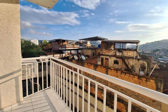Varanda da Sala de apartamento para alugar com 3 quartos, 70m² em Fonseca, Niterói