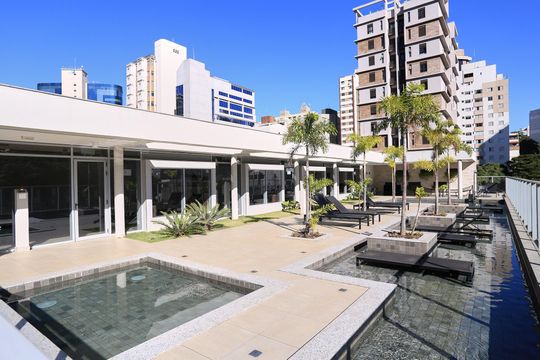 Área comum - Piscina de apartamento para alugar com 2 quartos, 77m² em Funcionários, Belo Horizonte