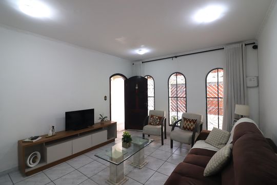 Sala  de casa à venda com 4 quartos, 168m² em Jardim do Mar, São Bernardo do Campo