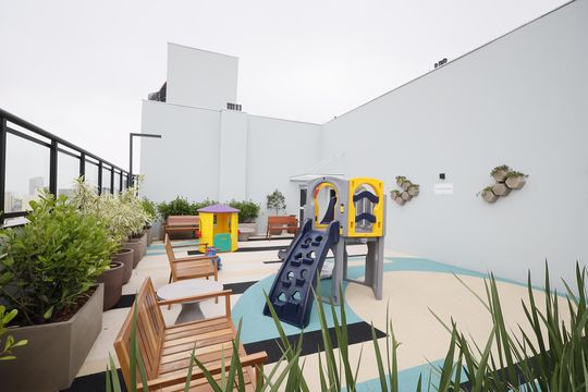 Área comum - Playground de apartamento para alugar com 1 quarto, 30m² em Vila Gustavo, São Paulo