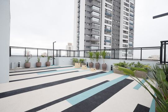Área comum de apartamento para alugar com 1 quarto, 30m² em Vila Gustavo, São Paulo