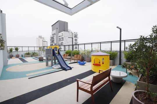 Área comum - Playground de apartamento para alugar com 1 quarto, 30m² em Vila Gustavo, São Paulo