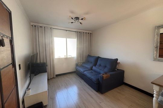 Sala de casa de condomínio à venda com 2 quartos, 59m² em Jardim California, Barueri
