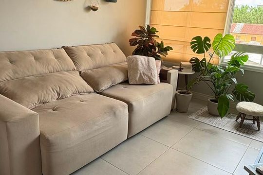 Sala de apartamento à venda com 2 quartos, 58m² em Ipanema, Porto Alegre