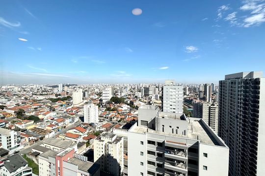 Vista da Sacada de apartamento para alugar com 2 quartos, 71m² em Vila Guilhermina, São Paulo
