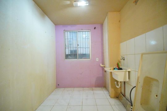 Cozinha de apartamento para alugar com 2 quartos, 48m² em São Miguel, São Leopoldo