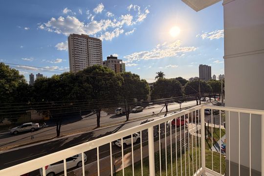 Sacada de apartamento para alugar com 2 quartos, 42m² em Parque Amazonia, Goiânia