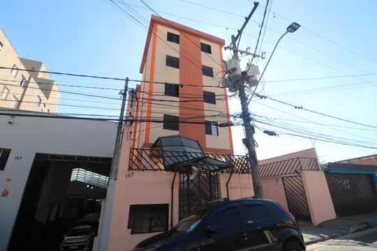 Fachada do Prédio de apartamento para alugar com 2 quartos, 75m² em Vila Príncipe de Gales, Santo André