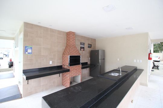 Área comum - Churrasqueira de apartamento para alugar com 2 quartos, 44m² em Morro Santana, Porto Alegre