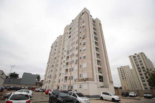 Fachada do bloco de apartamento para alugar com 2 quartos, 44m² em Morro Santana, Porto Alegre