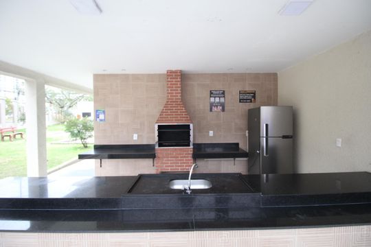 Área comum - Churrasqueira de apartamento para alugar com 2 quartos, 44m² em Morro Santana, Porto Alegre