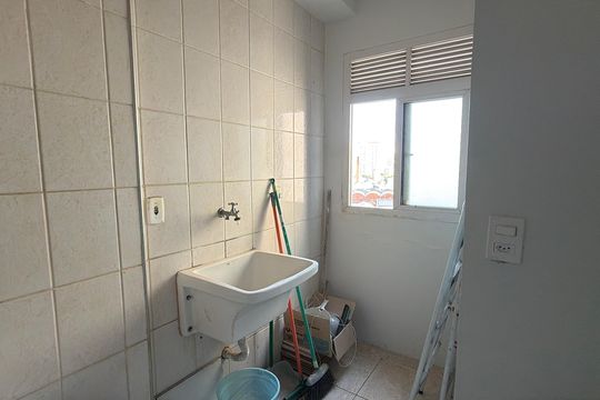 Área de serviço de apartamento à venda com 1 quarto, 40m² em Brás, São Paulo