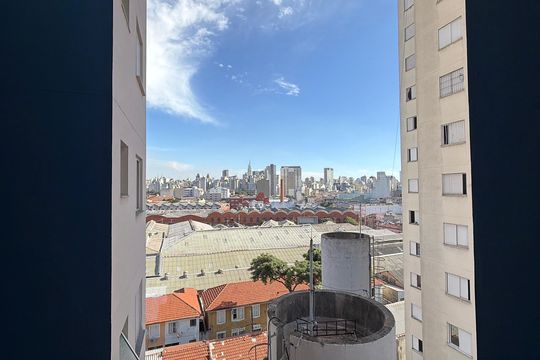 Vista de apartamento à venda com 1 quarto, 40m² em Brás, São Paulo
