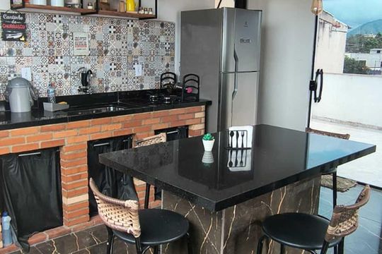 Cozinha de casa para alugar com 2 quartos, 85m² em Bangu, Rio de Janeiro