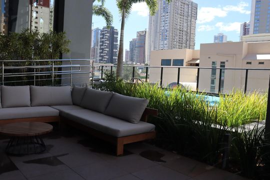 Apartamento para alugar com 1 quarto, 40m² em Setor Bueno, Goiânia