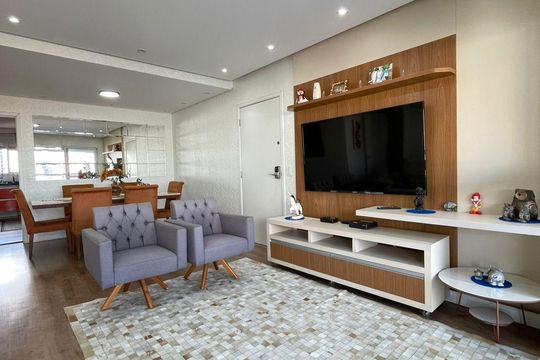 Sala de apartamento para alugar com 3 quartos, 127m² em Tatuapé, São Paulo