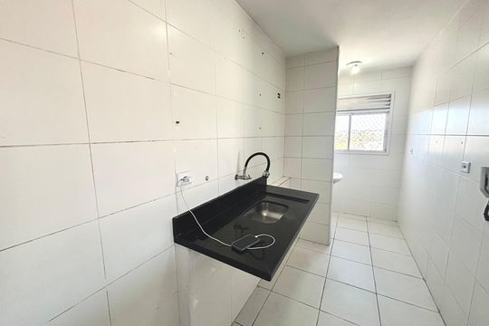 Cozinha de apartamento para alugar com 2 quartos, 52m² em Cidade Kemel, Ferraz de Vasconcelos