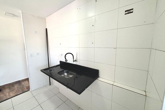 Cozinha de apartamento para alugar com 2 quartos, 52m² em Cidade Kemel, Ferraz de Vasconcelos